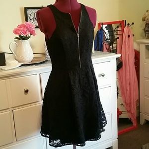 Lace A-line dress